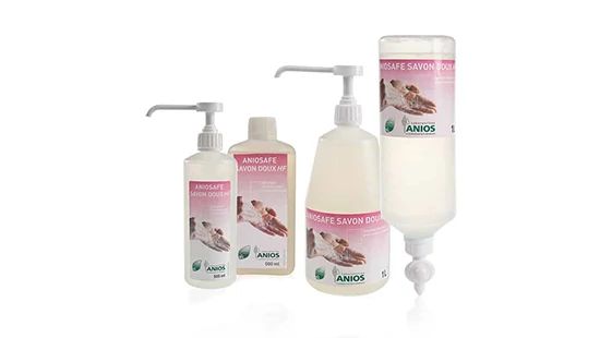 Aniosafe Savon Doux HF, a Farmec healthcare product.
