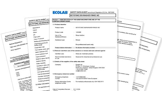 Keystone Safety Data Sheets
